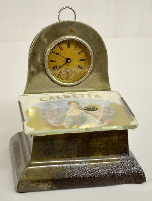Brunhoff/Waterbury Cigar Cutter Clock — Antique Clocks Price Guide
