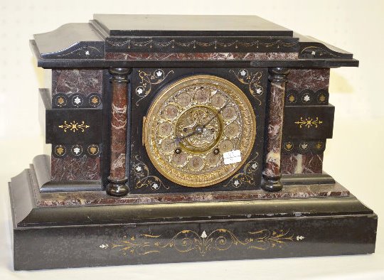 Ansonia "Rossini Variant" Marble Mantle Clock — Antique Clocks Price Guide