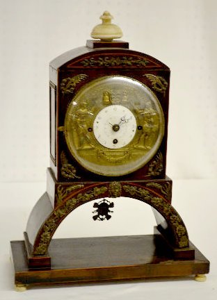 Early German Animated Mantel Clock — Antique Clocks Price Guide