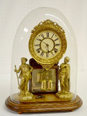 Ansonia Crystal Palace No. 1 - Hunter and Fisher — Antique Clocks Price Guide