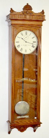 Oak Self Winding Regulator No. 14 Wall Clock — Antique Clocks Price Guide