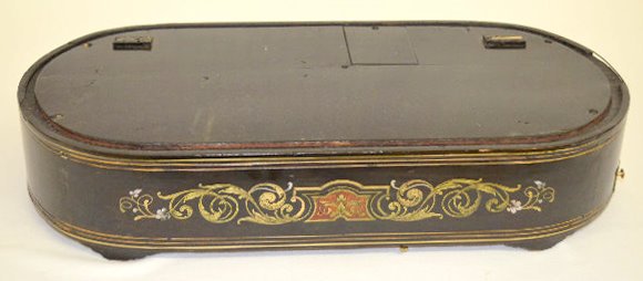 Old Wood Musical Base to a Clock — Antique Clocks Price Guide