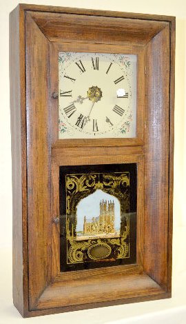 Jerome &amp; Co. 8 Day T&amp;S Ogee Clock — Antique Clocks Price Guide