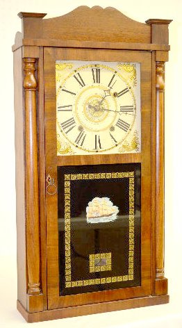 Daniel Pratt, Jr. Ogee Clock w/Wooden Movement — Antique Clocks Price Guide