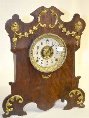 Seth Thomas Wood Shelf Alarm Clock — Antique Clocks Price Guide