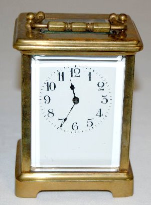 French Carriage Clock, Time Only — Antique Clocks Price Guide