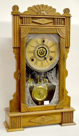 Gilbert Walnut "Calpe" Shelf Clock — Antique Clocks Price Guide