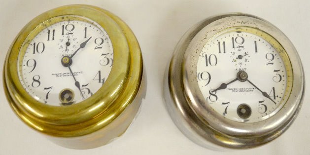 2 New Haven "Jericho" Automobile or Boat Clocks — Antique Clocks Price Guide