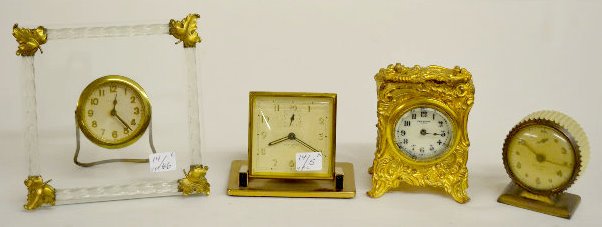 4 New Haven Novelty and Alarm Clocks — Antique Clocks Price Guide
