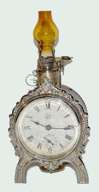 EN Welch "Fire Bug" Alarm Clock w/Lamp — Antique Clocks Price Guide