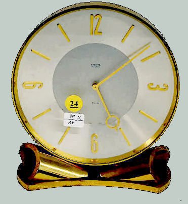 Imexal 18 Jewel Desk Clock — Antique Clocks Price Guide