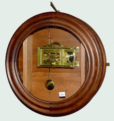 Brewster &amp; Ingraham 15" Gallery Clock Case — Antique Clocks Price Guide