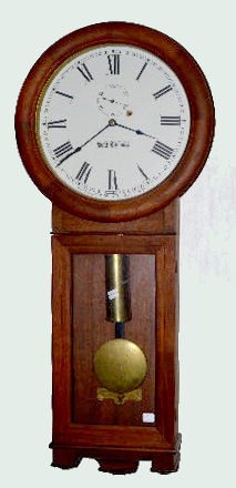 Seth Thomas "Office No. 2" Regulator Clock — Antique Clocks Price Guide