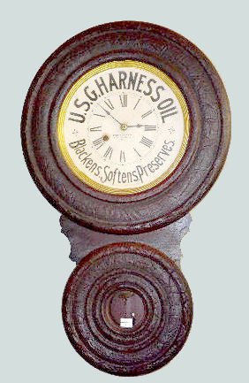 Baird Advertising Wall Clock — Antique Clocks Price Guide
