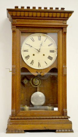 Seth Thomas "Garfield" 2 Weight Clock — Antique Clocks Price Guide