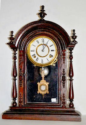 EN Welch "Parepa V.P." Shelf Clock — Antique Clocks Price Guide