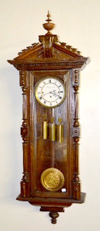 German 3 Weight Vienna Regulator — Antique Clocks Price Guide