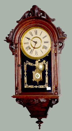 Welch "Italian V.P." Wall Clock — Antique Clocks Price Guide