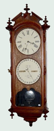 Ithaca Calendar No. 2 Bank Clock — Antique Clocks Price Guide