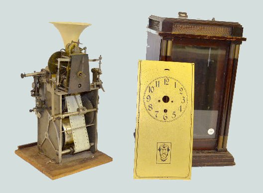 German Talking Clock Case &amp; Parts — Antique Clocks Price Guide