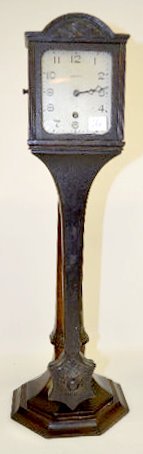 Rare! Ansonia Mahogany Swinging Clock No. 2 — Antique Clocks Price Guide