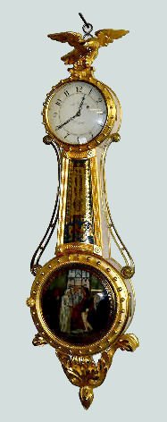 T.E. Burleigh, Jr. L. Curtis Girandole Clock — Antique Clocks Price Guide