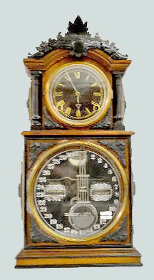 Ithaca "No. 3 1/2 Parlor" Calendar Shelf Clock — Antique Clocks Price Guide