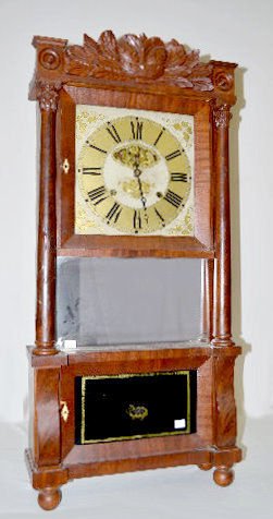 C&amp;LC Ives American Triple Decker Clock — Antique Clocks Price Guide