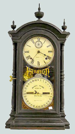 Southern Calendar Clock Co. Fashion No. 4 Clock — Antique Clocks Price Guide