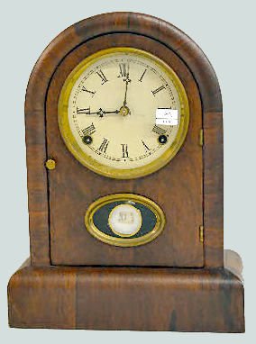 Gilbert Rosewood Calendar Shelf Clock — Antique Clocks Price Guide