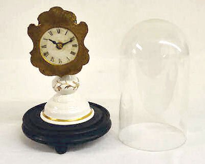 Novelty Candlestick Dome Clock — Antique Clocks Price Guide