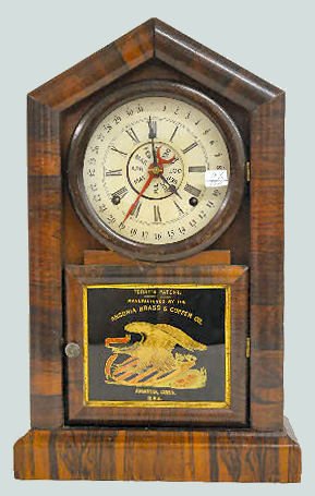 Ansonia "Gothic Gem" Calendar Clock — Antique Clocks Price Guide