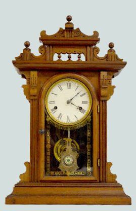Welch Walnut "Judie" Shelf Clock — Antique Clocks Price Guide