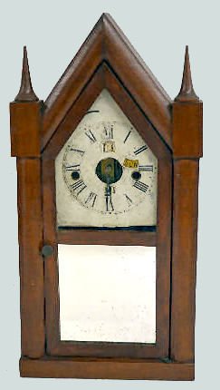 Terry &amp; Andrews Calendar Steeple Clock — Antique Clocks Price Guide