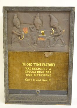 Animated Jewelry Store Window Display — Antique Clocks Price Guide
