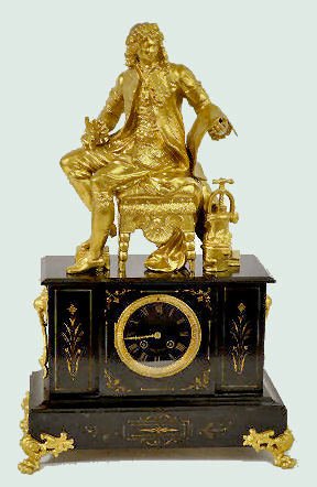 L. P. Japy &amp; Cie 1878 Slate Mantel Clock — Antique Clocks Price Guide