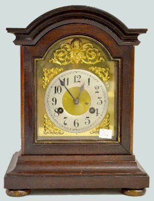 Junghans Bim-Bam 1/4 Hour Shelf Clock — Antique Clocks Price Guide