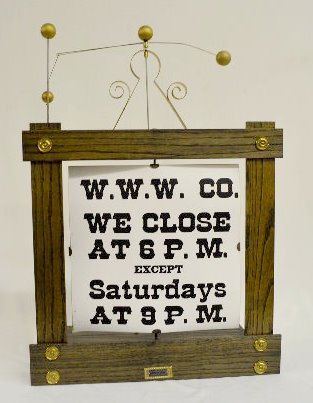 Animated Jewelry Store Window Display — Antique Clocks Price Guide