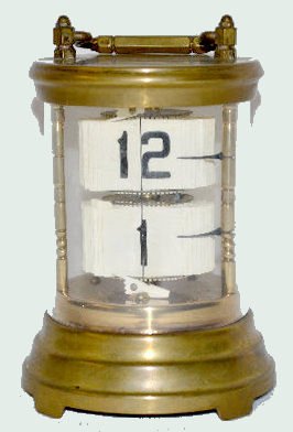"The Plato Clock" Rotary Dial Carriage Clock — Antique Clocks Price Guide