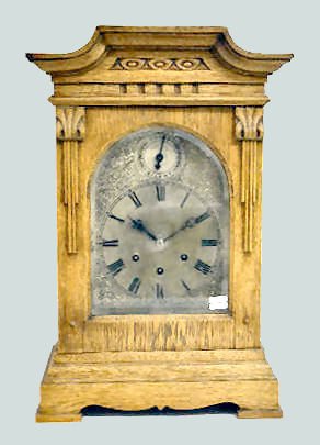 German Gustav Becker Chiming Shelf Clock — Antique Clocks Price Guide