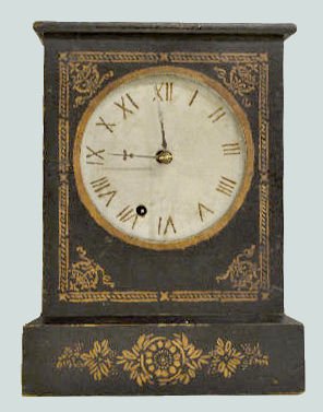 Chauncey &amp; Jerome TO Shelf Clock — Antique Clocks Price Guide
