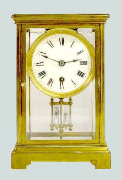 Vermont Clock Co. Crystal Regulator — Antique Clocks Price Guide