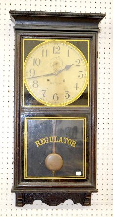 Waterbury "Stork" Store Regulator Clock — Antique Clocks Price Guide