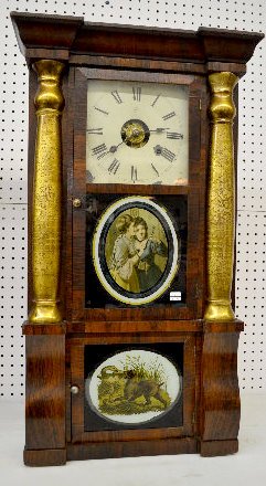 Seth Thomas Triple Decker Gilt Column Clock — Antique Clocks Price Guide