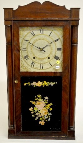 Seth Thomas American Shelf Clock w/Wood Works — Antique Clocks Price Guide