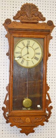 Waterbury "Freeport" Antique Wall Clock — Antique Clocks Price Guide