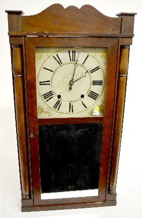 Wood Works American Shelf Clock — Antique Clocks Price Guide