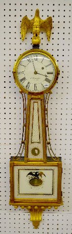E. Howard &amp; Co. S. Willard Patent Banjo Clock — Antique Clocks Price Guide