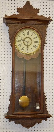 EN Welch "Sembrich" Black Walnut Wall Clock — Antique Clocks Price Guide