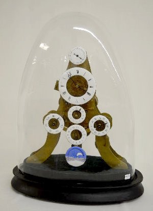 Contemporary 7 Function Skeleton Clock — Antique Clocks Price Guide